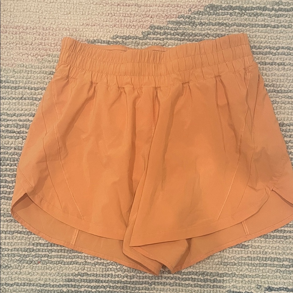 Lululemon Women's Orange Athletic Shorts